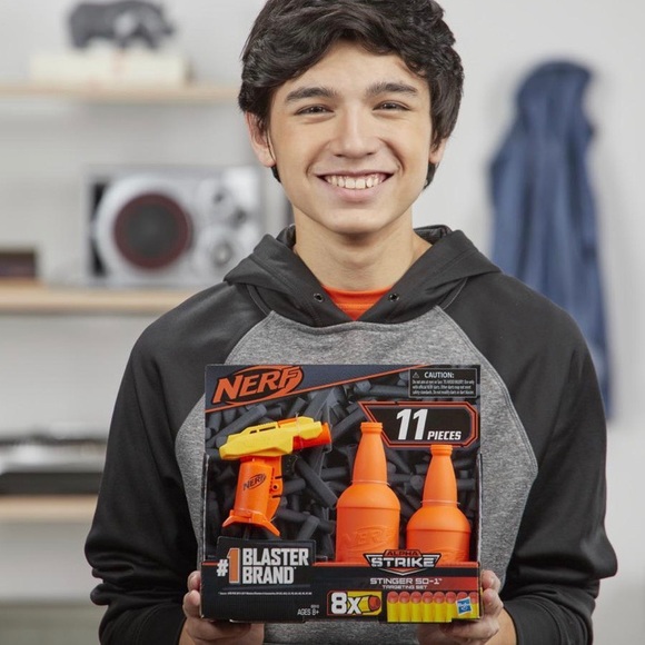 Nerf Alpha Strike Stinger SD-1, 11 Pc Blaster Set. - Picture 5 of 6